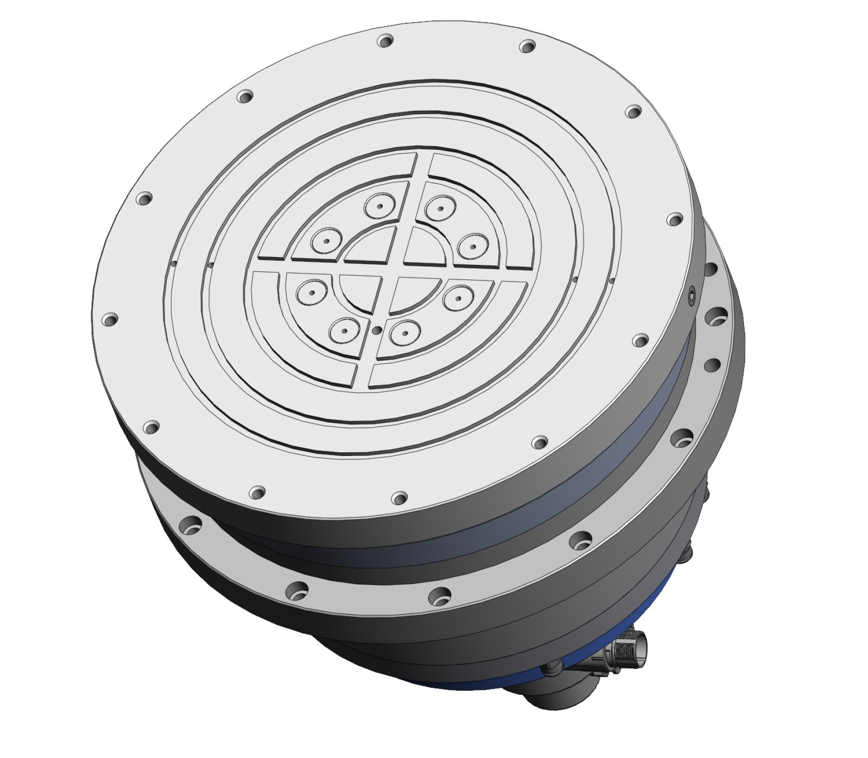 12吋氣靜壓轉台