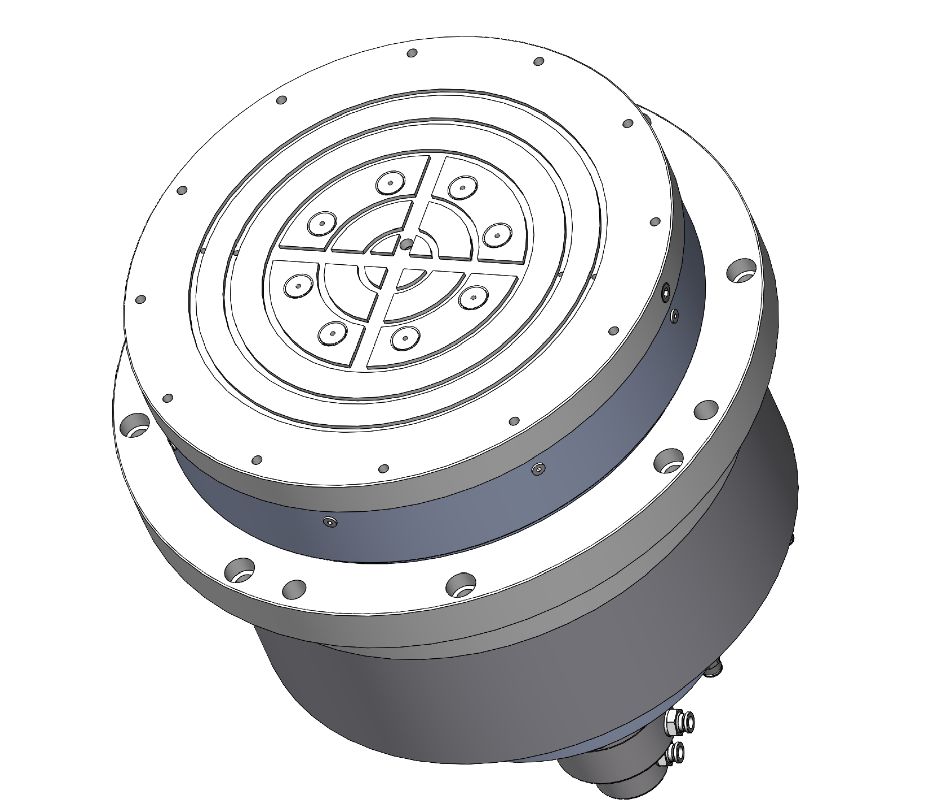 12吋液靜壓轉台